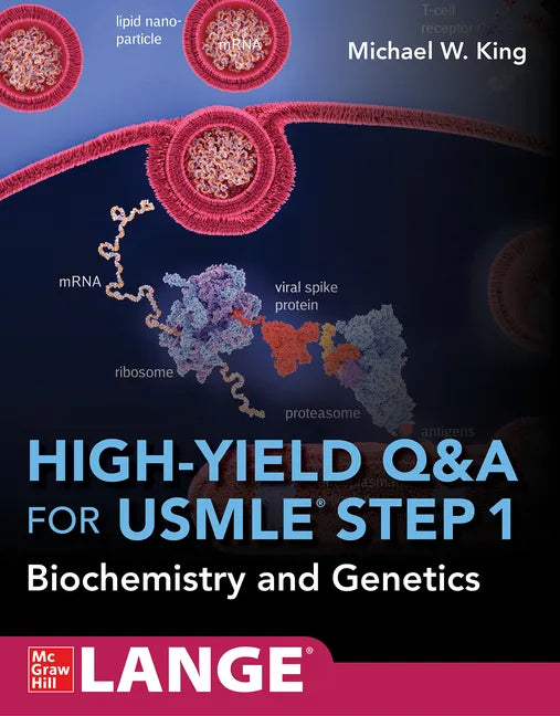 High-Yield Q&A Review for USMLE Step 1: Biochemistry and Genetics - Paperback