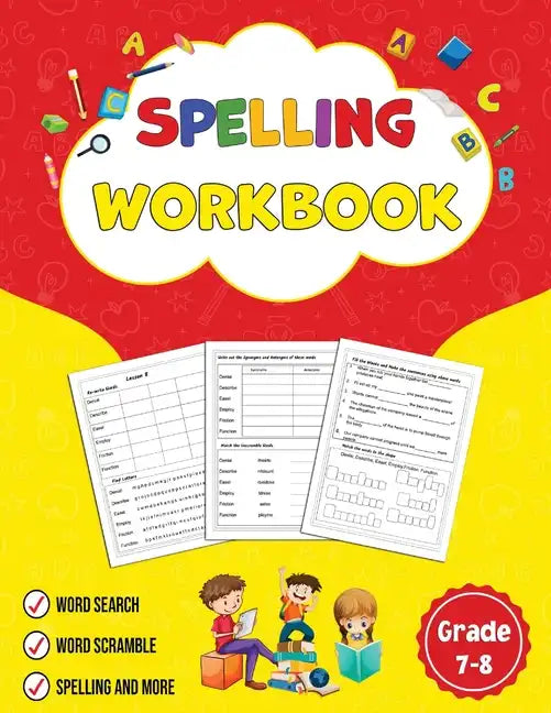 Spelling workbook Grade 7-8 - Paperback