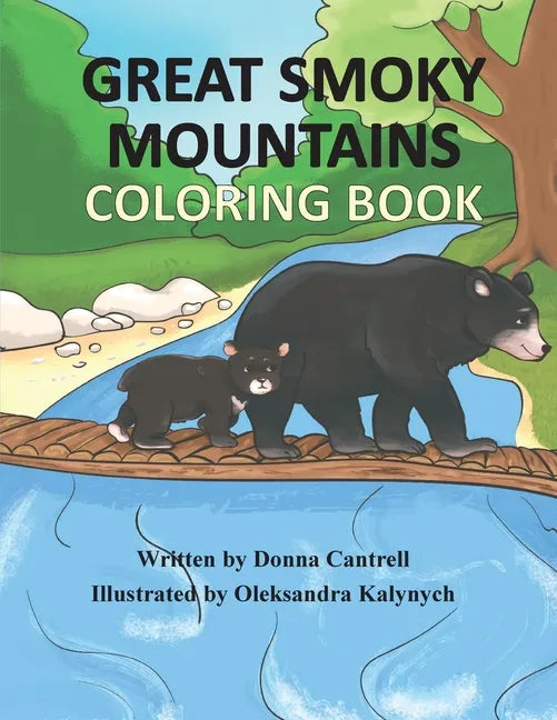 Great Smoky Mountains Coloring Book - Paperback