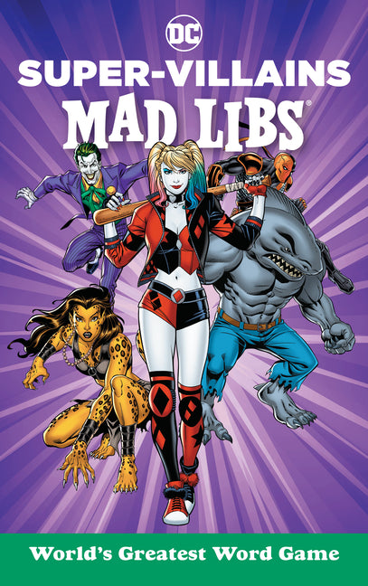 DC Super-Villains Mad Libs - Paperback