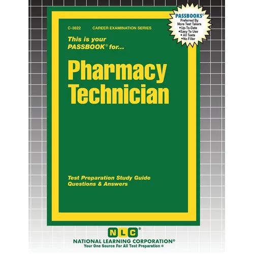 Pharmacy Technician - Paperback