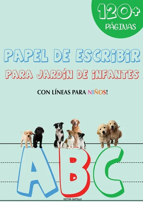 Papel de Escribir: Para niños (Con lineas Edición tamaño Gigante). - Paperback