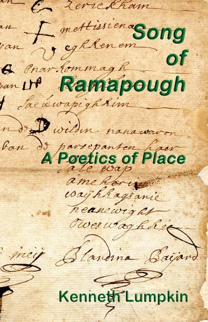 Song of Ramapough: A Poetics of Place - Paperback