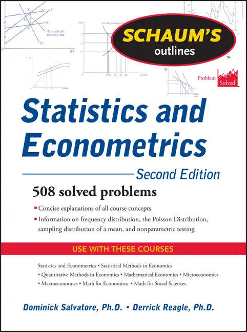 Schaum's Outline of Statistics and Econometrics, Second Edition - Paperback