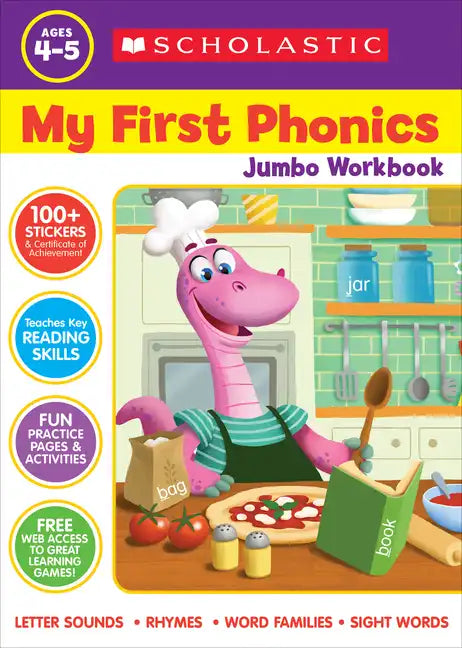 Scholastic Phonics Jumbo Workbook - Paperback