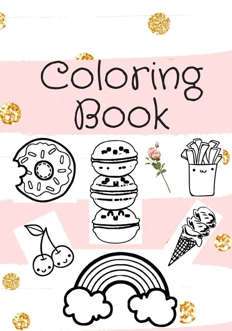 Coloring book: colouring book for girls, 40 colourings - Paperback