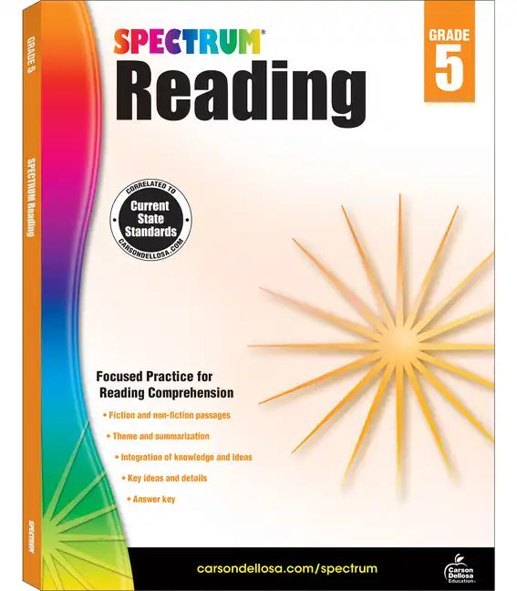 Spectrum Reading Workbook, Grade 5: Volume 24 - Paperback