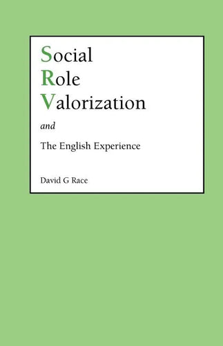 Social Role Valorization and the English Experience - Paperback