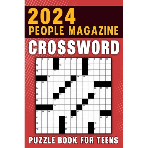 2024 People Magazine Crossword Puzzle Book For Teens: Stimulate Your Brain and Stay Entertained with Engaging Puzzle Activities - Paperback