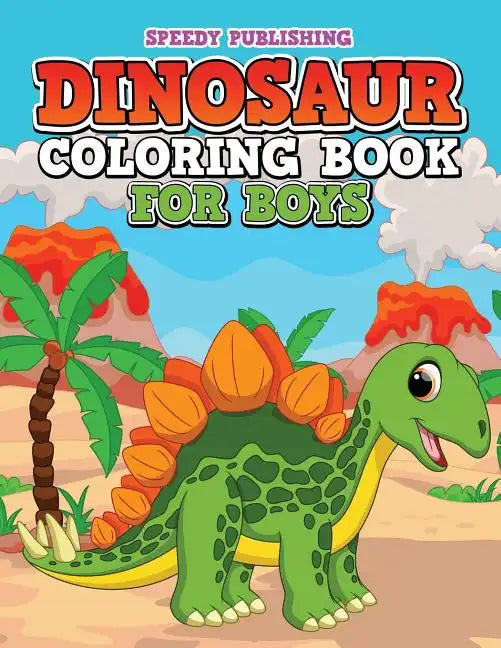 Dinosaur Coloring Book For Boys - Paperback