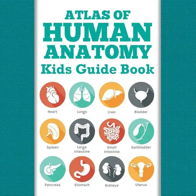 Atlas Of Human Anatomy: Kids Guide Book - Paperback