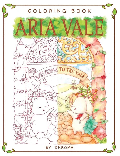 Aria Vale Coloring Book: Welcome to the Vale - Paperback