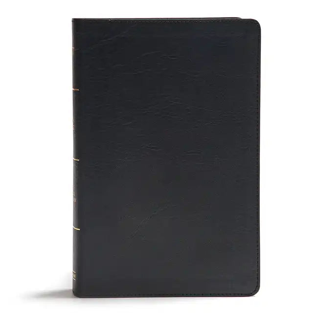 KJV Giant Print Reference Bible, Black Leathertouch - Imitation Leather