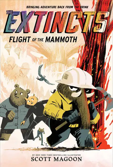 The Extincts: Flight of the Mammoth (the Extincts #2): A Graphic Novel - Hardcover