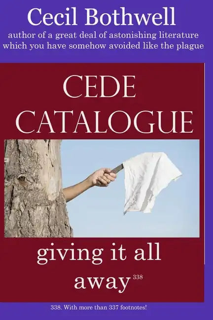 Cede Catalogue: giving it all away - Paperback
