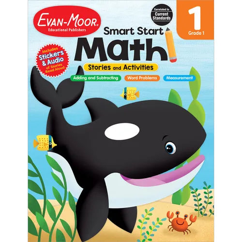 Smart Start: Math Stories and Activities, Grade 1 - Paperback