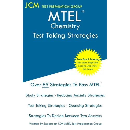 MTEL Chemistry - Test Taking Strategies - Paperback