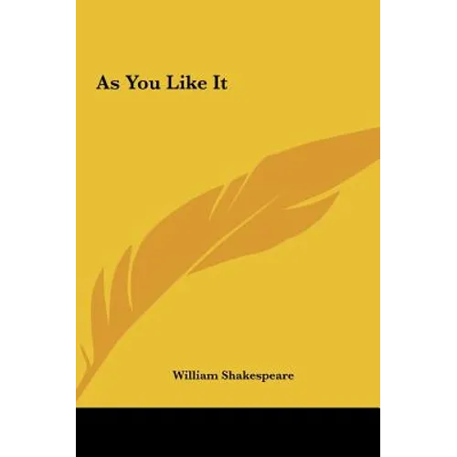 As You Like It - Hardcover