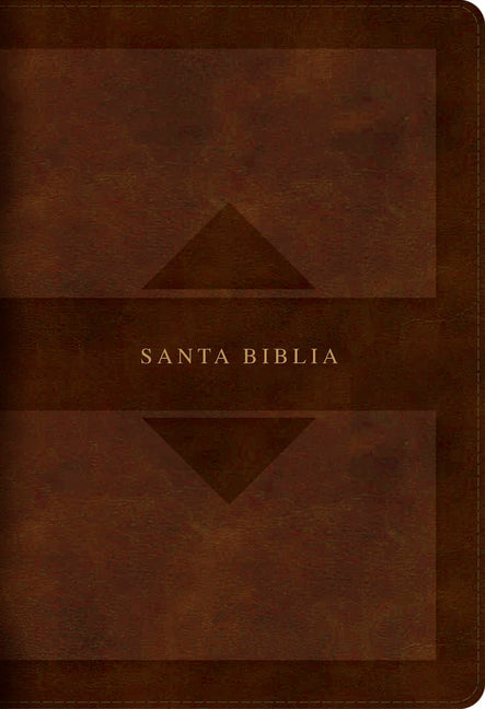 Rvr 1960 Biblia Letra Grande Tamaño Manual Edición Tierra Santa, Café Símil Piel Mass Market - Imitation Leather