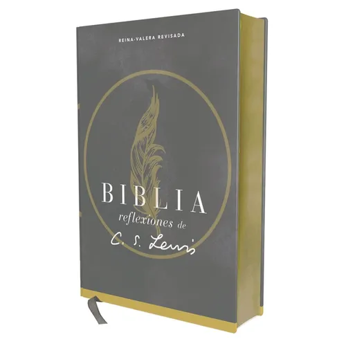 Rvr, Biblia Reflexiones de C. S. Lewis, Interior a DOS Colores, Tapa Dura, Comfort Print - Hardcover