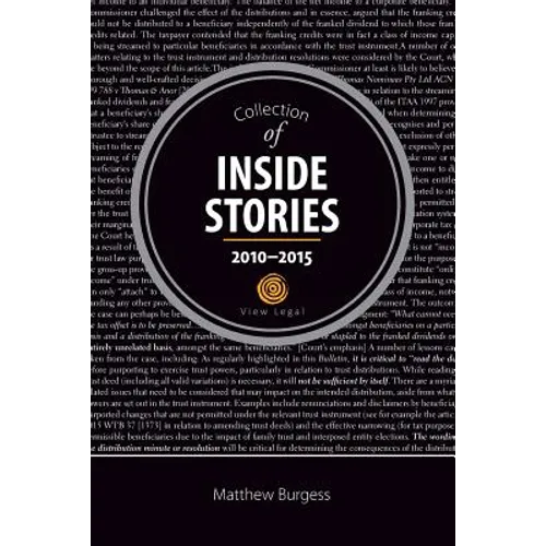 Collection of Inside Stories 2010 - 2015 - Paperback