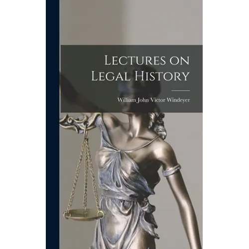 Lectures on Legal History - Hardcover