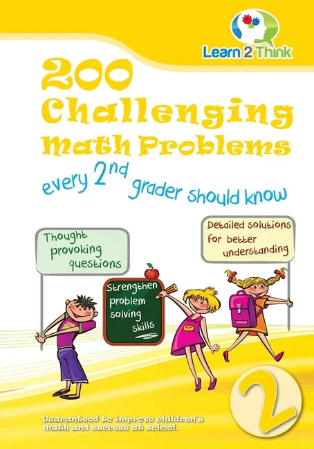 200 Challenging Math Problems every 2nd grader should know - Paperback