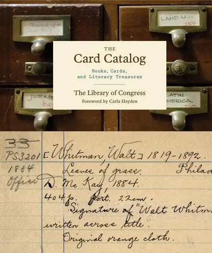 The Card Catalog: Books, Cards, and Literary Treasures (Gifts for Book Lovers, Gifts for Librarians, Book Club Gift) - Hardcover