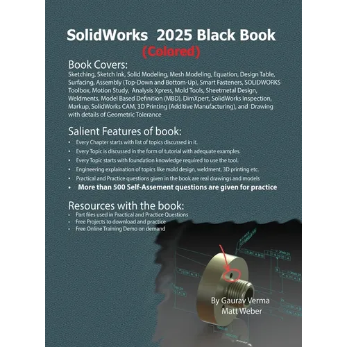 SolidWorks 2025 Black Book: (Colored) - Hardcover