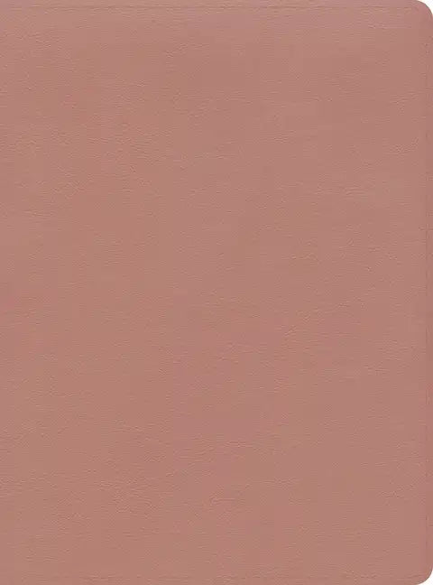 CSB Study Bible, Rose Gold Leathertouch - Imitation Leather