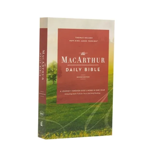 The Nkjv, MacArthur Daily Bible, 2nd Edition, Paperback, Comfort Print: A Journey Through God's Word in One Year - Paperback