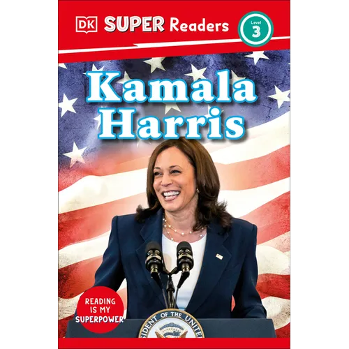 DK Super Readers Level 3 Kamala Harris - Hardcover