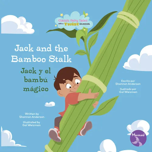 Jack and the Bamboo Stalk (Jack Y El Bambú Mágico) Bilingual Eng/Spa - Hardcover