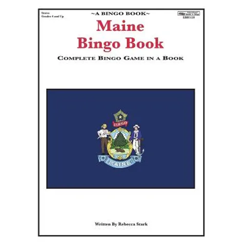 Maine Bingo Book: Complete Bingo Game In A Book - Paperback