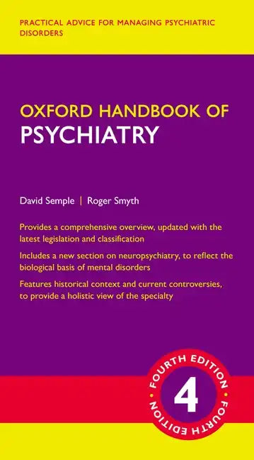 Oxford Handbook of Psychiatry - Paperback