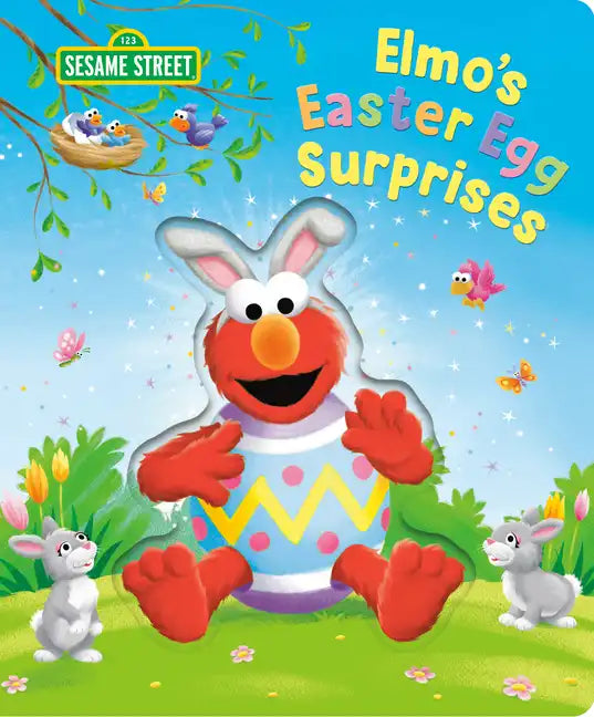 Elmo's Easter Egg Surprises (Sesame Street) - Board Book