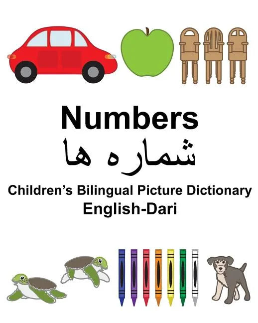 English-Dari Numbers Children's Bilingual Picture Dictionary - Paperback