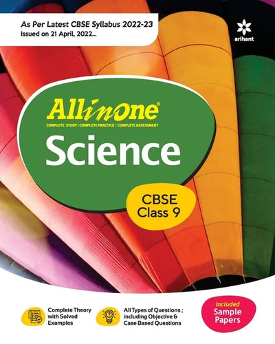 CBSE All In One Science Class 9 2022-23 Edition (As per latest CBSE Syllabus issued on 21 April 2022) - Paperback