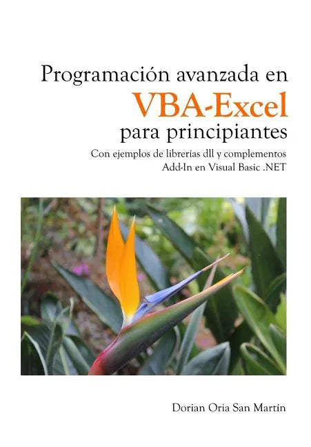 Programacion avanzada en VBA-Excel para principiantes: Con ejemplos de librerías dll y complementos Add-In en Visual Basic .NET - Paperback