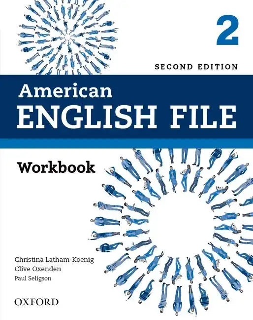 American English File Second Edition: Level 2 Workbook: With Ichecker - Hardcover