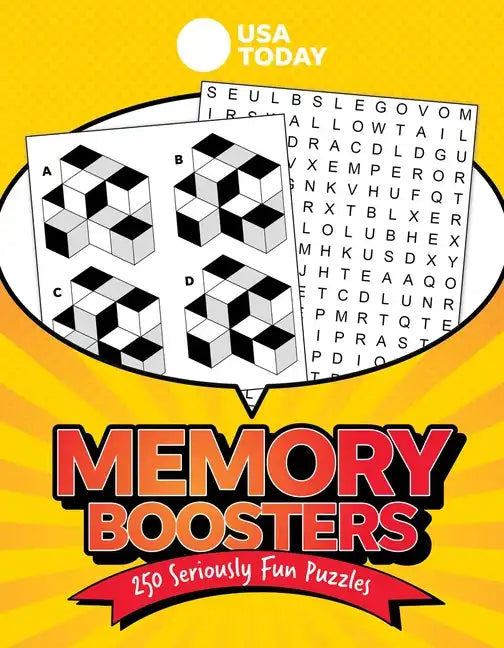USA Today Memory Boosters: 250 Seriously Fun Puzzles - Paperback