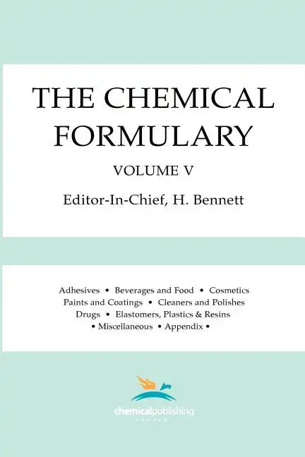The Chemical Formulary, Volume 5 - Paperback