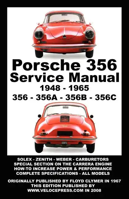 Porsche 356 Owners Workshop Manual 1948-1965 - Paperback