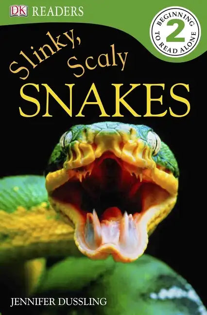 DK Readers L2: Slinky, Scaly Snakes - Paperback