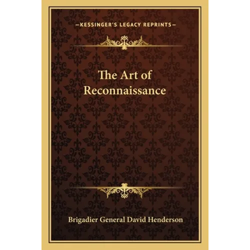 The Art of Reconnaissance - Paperback