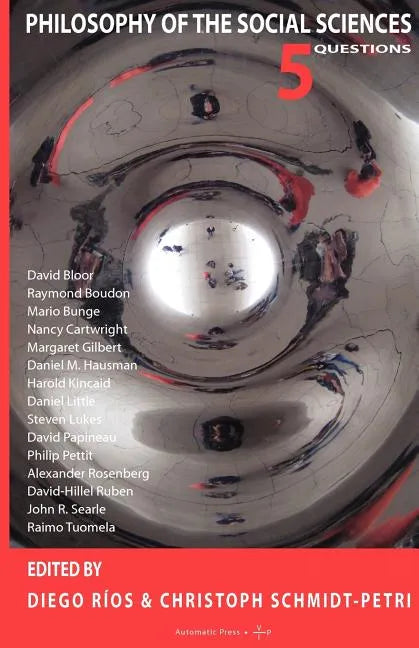 Philosophy of the Social Sciences: 5 Questions - Paperback