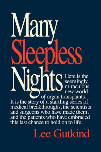 Many Sleepless Nights - Paperback