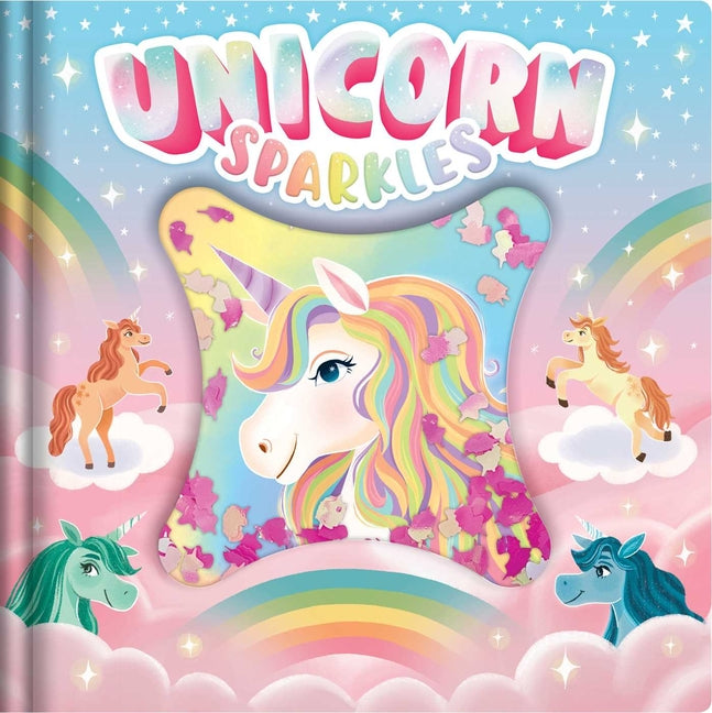 Unicorn Sparkles: An Adorable Friendship Story with Eye-Catching Glitter Pouch - Hardcover