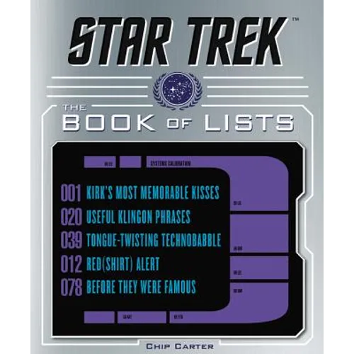 Star Trek: The Book of Lists - Hardcover