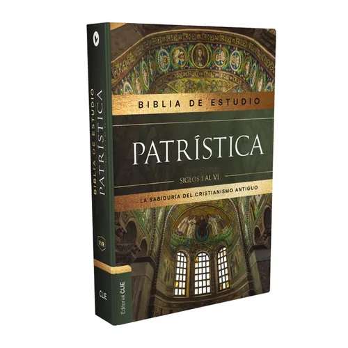 Reina Valera Revisada, Biblia de Estudio Patrística, Tapa Dura, Interior a DOS Colores, Palabras de Jesús En Rojo: La Sabiduría del Cristianismo Antig - Hardcover